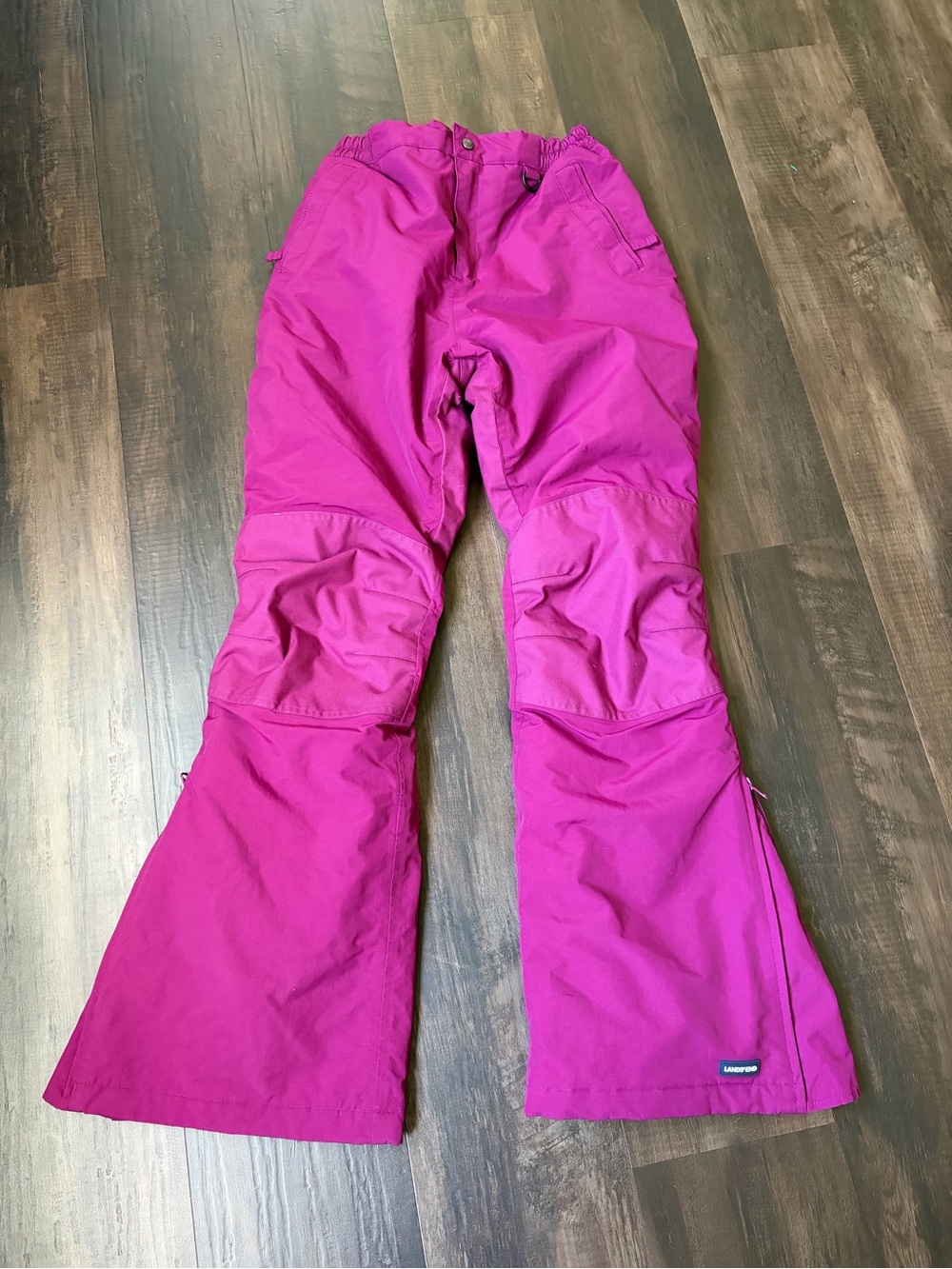 Lands' End Bright Pink Girls' Snow Pants size 16